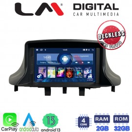 LM Digital - LM N4145 GPS Οθόνη OEM Multimedia Αυτοκινήτου για RENAULT Megane3 2009-2011 (CarPlay/AndroidAuto/BT/GPS/WIFI)