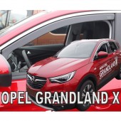 OPEL GRANDLAND X 5D 2017+ ΖΕΥΓΑΡΙ ΑΝΕΜΟΘΡΑΥΣΤΕΣ ΑΠΟ ΕΥΚΑΜΠΤΟ ΦΙΜΕ ΠΛΑΣΤΙΚΟ HEKO - 2 ΤΕΜ. Opel