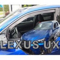 LEXUS UX 5D 2019+ ΖΕΥΓΑΡΙ ΑΝΕΜΟΘΡΑΥΣΤΕΣ ΑΠΟ ΕΥΚΑΜΠΤΟ ΦΙΜΕ ΠΛΑΣΤΙΚΟ HEKO - 2 ΤΕΜ. Lexus