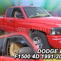 DODGE RAM 1500 4D 1991-2002 ΖΕΥΓΑΡΙ ΑΝΕΜΟΘΡΑΥΣΤΕΣ ΑΠΟ ΕΥΚΑΜΠΤΟ ΦΙΜΕ ΠΛΑΣΤΙΚΟ HEKO - 2 ΤΕΜ. Dodge